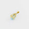 Pendentif Pendentif en or jaune 18 carats, topaze et diamants 58 Facettes 32245