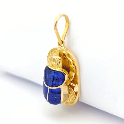 Pendentif Pendentif scarabée en or jaune 18 carats 58 Facettes 32613