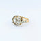 Bague 55 Bague en or jaune 18 carats et diamants 58 Facettes 31887