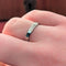 Bague 57 Cartier C de Cartier - Alliance en platine 950 58 Facettes 24331