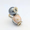 Bague 55 Bague cocktail en or jaune 18 carats avec agate et perle de Tahiti 58 Facettes 32034