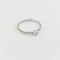 Bague 51 Mauboussin Goutte de jour - Bague solitaire en or blanc et diamant 58 Facettes 32038