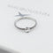 Bague 51 Mauboussin Goutte de jour - Bague solitaire en or blanc et diamant 58 Facettes 32038