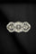 Broche Spilla « Qualcosa di Blu » Art déco en platine, diamants et saphirs 58 Facettes spilla zaffiri