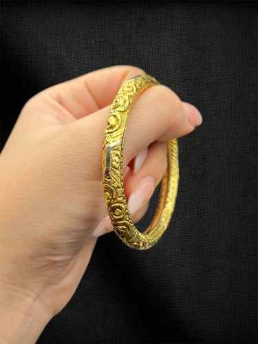 Bracelet Bracciale semi-rigide « Incanto di Fiori » en or 750 58 Facettes bracciale rigido sottile