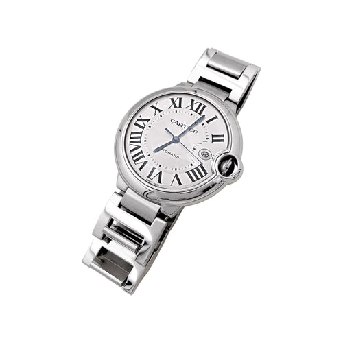 Montre Montre Cartier, "Ballon Bleu", acier. 58 Facettes 35388
