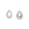 Boucles d'oreilles Boucles d'oreilles Piaget, or blanc et diamants. 58 Facettes 35384