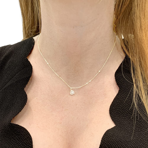 Collier Collier Messika, "Joy Heart", or rose et diamants. 58 Facettes 35419