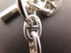 Collier collier HERMES sautoir chaine d'ancre 43 maillons en argent 72gr long 58 Facettes 273213