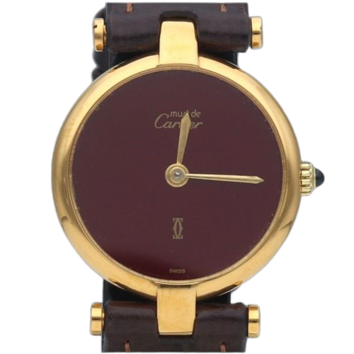Montre Cartier Montre Must De Cartier Vermeil 58 Facettes MT44928