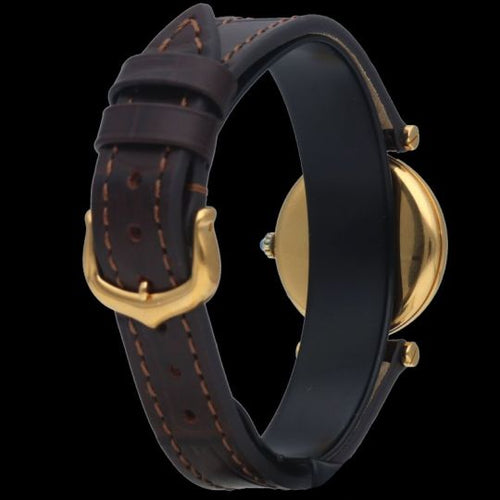 Montre Cartier Montre Must De Cartier Vermeil 58 Facettes MT44928