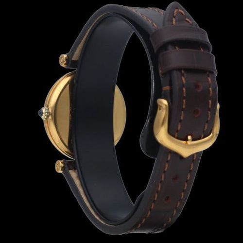 Montre Cartier Montre Must De Cartier Vermeil 58 Facettes MT44928