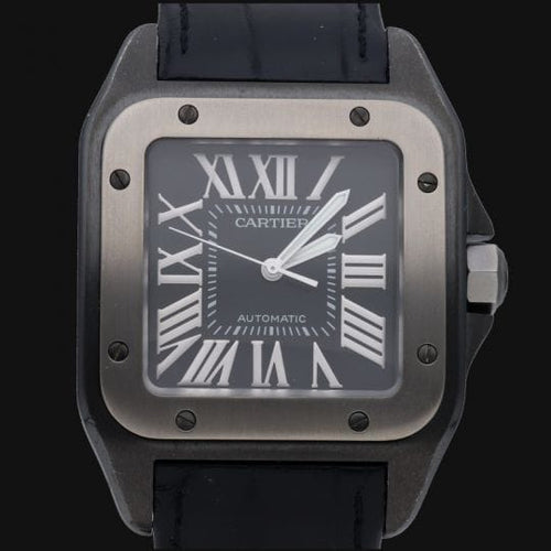Montre Cartier Montre Santos 100 Xl Pvd 58 Facettes MT45687