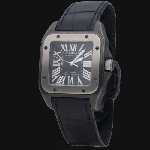 Montre Cartier Montre Santos 100 Xl Pvd 58 Facettes MT45687