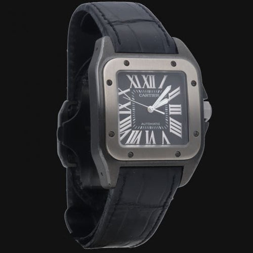 Montre Cartier Montre Santos 100 Xl Pvd 58 Facettes MT45687