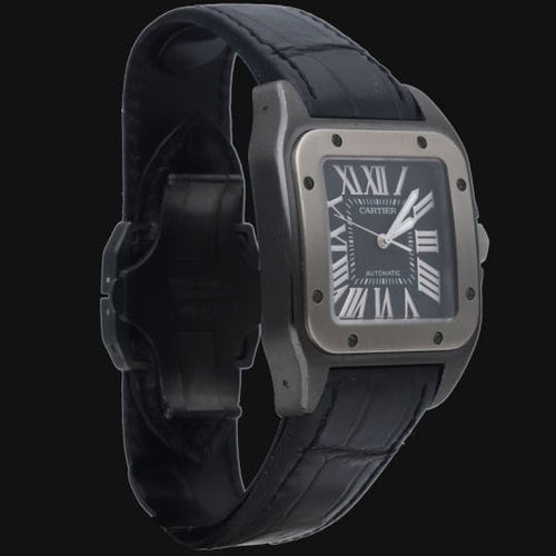 Montre Cartier Montre Santos 100 Xl Pvd 58 Facettes MT45687