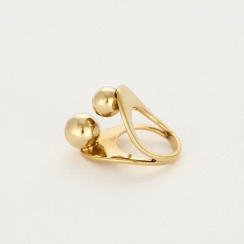 Bague 49 Cartier x Dinh Van - Bague en or jaune 18 ct 58 Facettes 58FC23