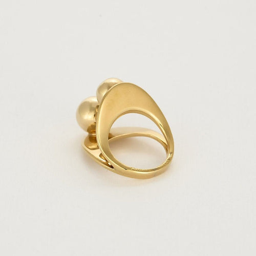 Bague 49 Cartier x Dinh Van - Bague en or jaune 18 ct 58 Facettes 58FC23