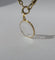 Pendentif Pendentif porte-photo XIXe siècle en or rose 18 carats et verre 58 Facettes Pendentif