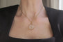 Pendentif Pendentif porte-photo XIXe siècle en or rose 18 carats et verre 58 Facettes Pendentif