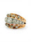 Bague 62 Bague ancienne ajourée en or jaune 18 carats, platine et diamants 58 Facettes ac12805