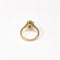 Bague 55 Bague marguerite en or jaune 18K, saphir et diamants 58 Facettes BAG.MARGT.S.FIL.FA69