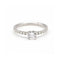 Bague NOR - Bague en or blanc 18 kt avec diamants de laboratoire 58 Facettes UKD362921MM