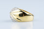 Bague 53 Bague pavée de diamants en or jaune 18K 0,64 ct 58 Facettes BGDCY140-107