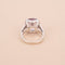 Bague 53 Mauboussin Gueule d’amour - Bague en or blanc 18 ct, diamants et quartz 58 Facettes 794152