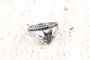 Bague 54 Bague étoile en or blanc 18K et diamants noirs et blancs 58 Facettes BG31300267-107