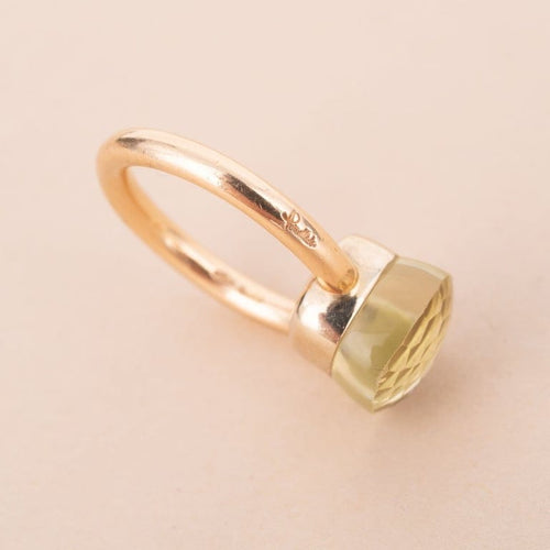 Bague 52 Pomellato Nudo Classic - Bague en or rose 750 avec citrine 58 Facettes 794150