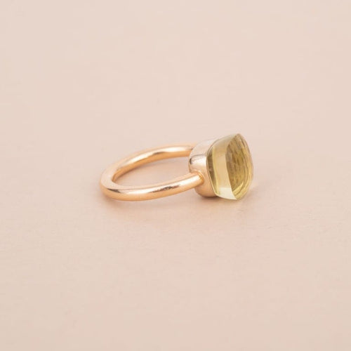 Bague 52 Pomellato Nudo Classic - Bague en or rose 750 avec citrine 58 Facettes 794150