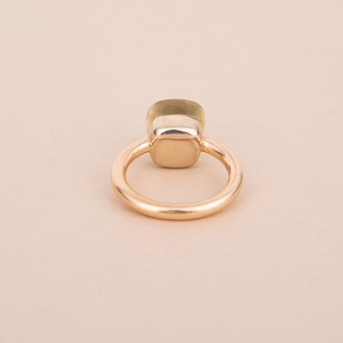 Bague 52 Pomellato Nudo Classic - Bague en or rose 750 avec citrine 58 Facettes 794150