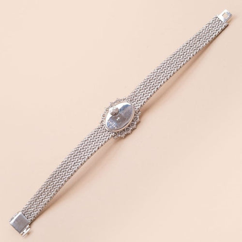 Montre Vacheron Constantin - Montre de soirée en or gris et platine sertie de diamants 58 Facettes 14271