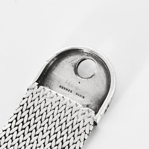 Bracelet Hermès - Bracelet souple en argent 800, Georges Lenfant 58 Facettes 58FC41