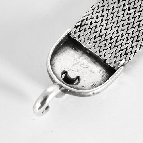 Bracelet Hermès - Bracelet souple en argent 800, Georges Lenfant 58 Facettes 58FC41
