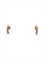 Boucles d'oreilles Boucles d'oreilles demi-créoles en or jaune 18 carats et diamants 58 Facettes Ac12825