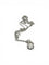 Collier Pendentif édouardien avec chaîne en or gris 18 carats et diamants 58 Facettes 90842+ ac12825