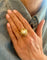 Bague 52 Andrew Grima - Bague perle et diamants en or jaune 18 carats 58 Facettes BS170