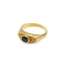 Bague 53.5 Bague en or jaune 750‰ au saphir et diamants 58 Facettes 260071R