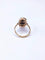 Bague 56 Bague marquise ancienne en or 18k, rubis et diamants taille rose 58 Facettes Marq.Rub.DV