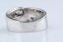 Bague 56 Bague étoile en or jaune et blanc 18K avec émeraude et diamants 58 Facettes BGETOIEM-107