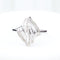 Bague 58 Bague en or blanc 18K à diamants baguette et brillants 58 Facettes 138314A