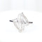 Bague 58 Bague en or blanc 18K à diamants baguette et brillants 58 Facettes 138314A