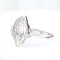 Bague 58 Bague en or blanc 18K à diamants baguette et brillants 58 Facettes 138314A