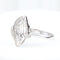 Bague 58 Bague en or blanc 18K à diamants baguette et brillants 58 Facettes 138314A