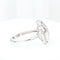 Bague 58 Bague en or blanc 18K à diamants baguette et brillants 58 Facettes 138314A
