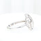 Bague 58 Bague en or blanc 18K à diamants baguette et brillants 58 Facettes 138314A