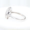 Bague 58 Bague en or blanc 18K à diamants baguette et brillants 58 Facettes 138314A