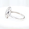 Bague 58 Bague en or blanc 18K à diamants baguette et brillants 58 Facettes 138314A